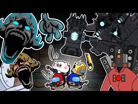 SKIBIDI TOILET & 67  vs GHOSTBUSTERS ALL EPISODES I Among us animation