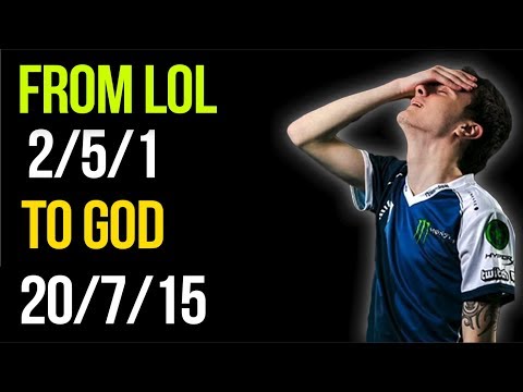 9k Miracle- Outworld Devourer from LoL to God EPIC Comeback - Dota 2