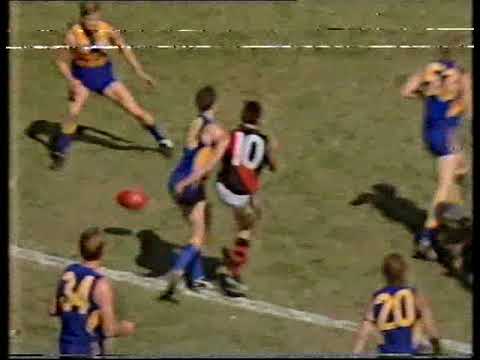 1st Half: Rd 23 1991 - West Coast v Essendon, at Subiaco.