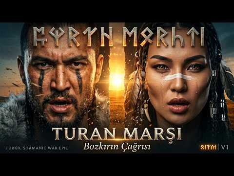 TURAN MARŞI — Bozkırın Çağrısı 🐺 Türk-Kazak Şamanik Savaş Destanı