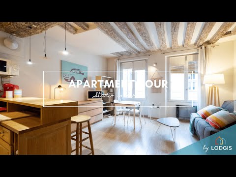 Apartment Tour // Furnished  27m2 in Paris – Ref : 1031466