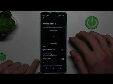 Sony Xperia 10 IV - How to Add/Remove Magnification | Manage Screen Magnification