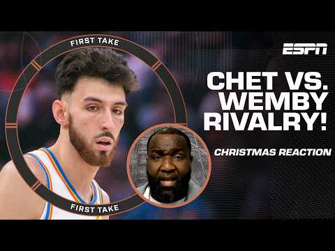 'THEY GOT PUNKED!' 😳 - Perk's reaction to the Spurs' Christmas win over the Thunder 🎄 | First Take