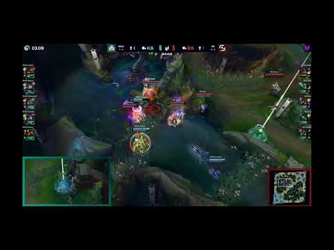 LEC - SK Gaming - Treatz - Alistar Flash Engage For A Team Fight