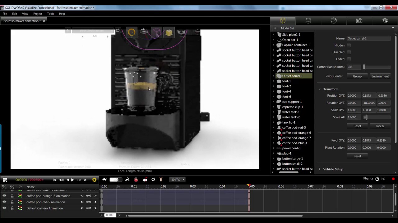 SOLIDWORKS Visualize Product Animation
