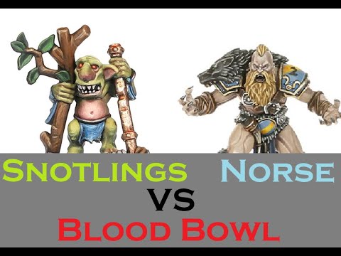 The Reason Why A Snotling Game Is A Sad Game... (Norse VS Snotlings)