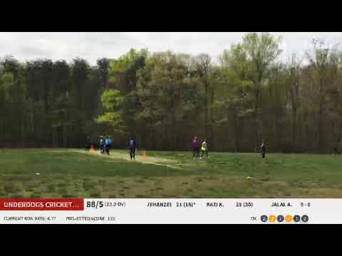 Live Cricket Match | Underdogs Cricket Club vs Gladiators CC (WMCB) | 23-Apr-22 10:00 AM | WMCB T20