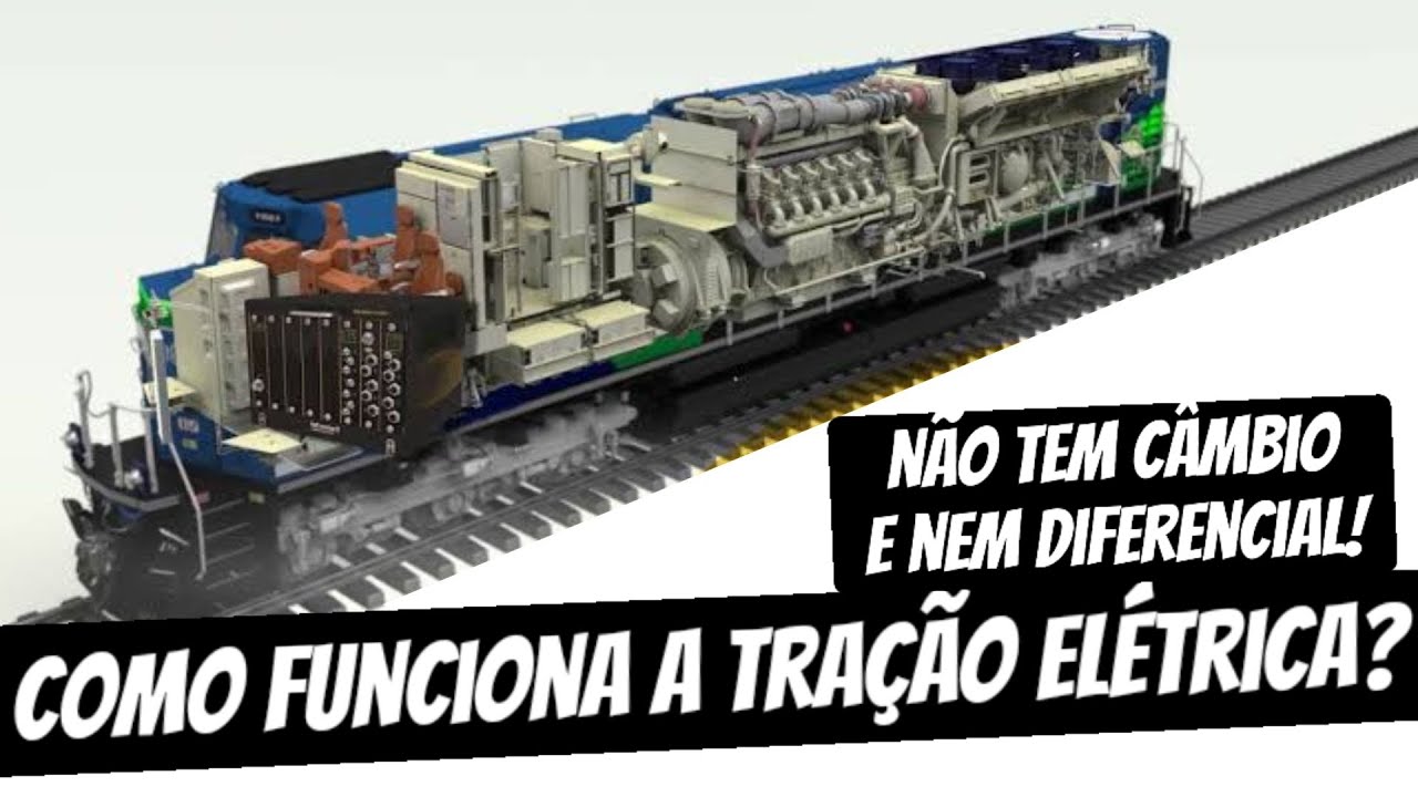 COMO funciona a TRAÇÃO ELÉTRICA?