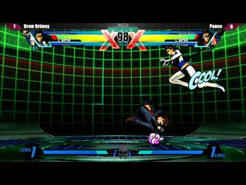 UMvC3 Drew Grimey vs Ponce - Curleh Mustache West vol. 2