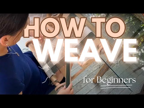 Rigid Heddle Weaving for Beginners | Buffalo Check Table Runner