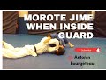 A Sneaky Morote Jime Setup When You Re Inside Your Opponents Guard