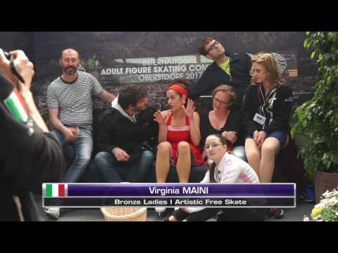 Virginia Maini   Bronze Ladies I Artistic Oberstdorf 2017