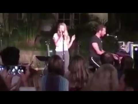 Chris Martin with daughter Apple - Just A Little Bit Of Your Heart (Ariana Grande) acoustic