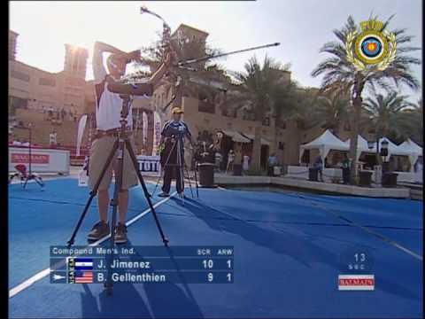 Jorge Jimenez v Braden Gellenthien – compound men's gold | Dubai 2007 Archery World Cup Final