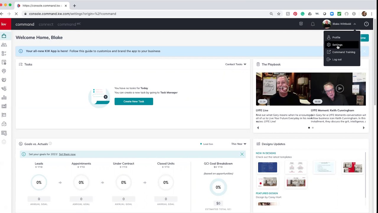 Connect your Dotloop into Command