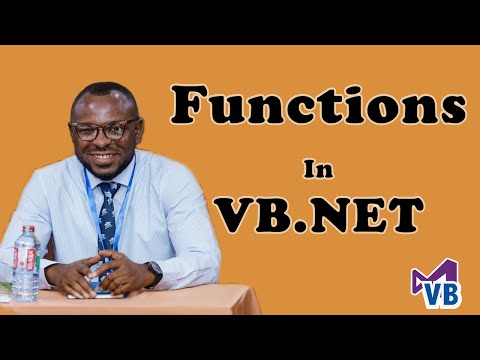 Creating Visual Basic Net Application User Defined Functions