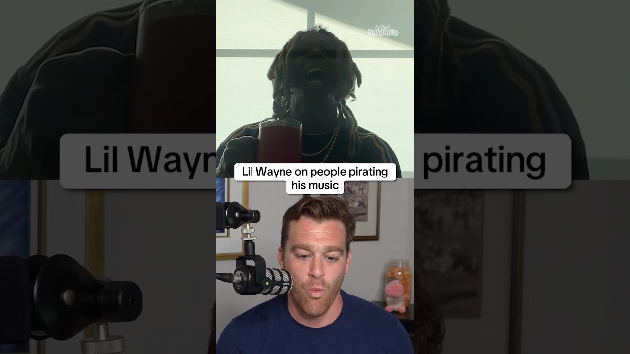 Lil Wayne forgives you for stealing his music 😂😅 #lilwayne #hiphop #rap