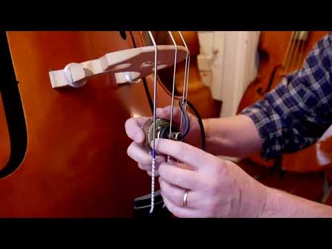 How to Mount Nadine Upright Bass Mic by Ear Trumpet Labs