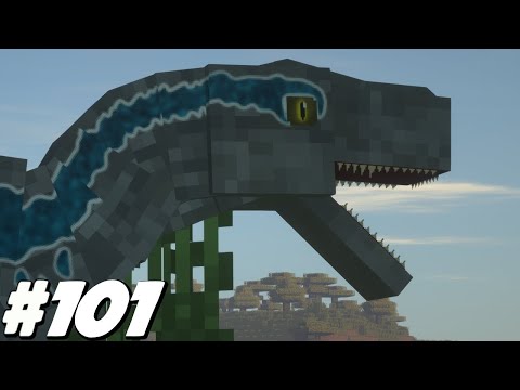 STARTING THE RAPTOR SQUAD ENCLOSURE | MINECRAFT DINOSAURS |EP 101
