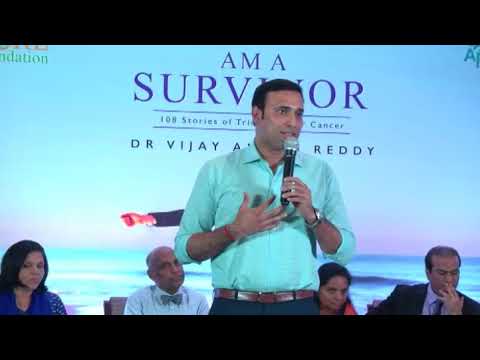 Cricketer VVS Laxman Supports Cancer Survivors - I Am a Survivor Book Launch
