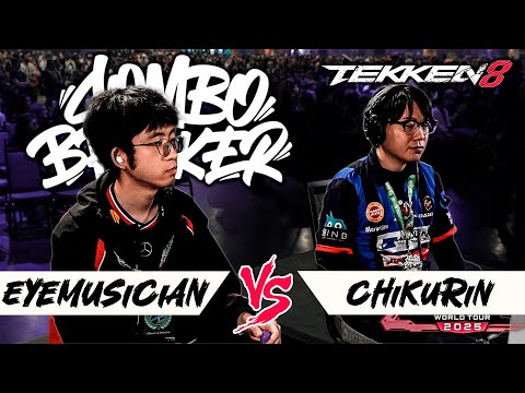 Chikurin (Lili/Clive) vs Eyemusician (Yoshimitsu) ➤ COMBO BREAKER 2025 - Pools Winners - Tekken 8