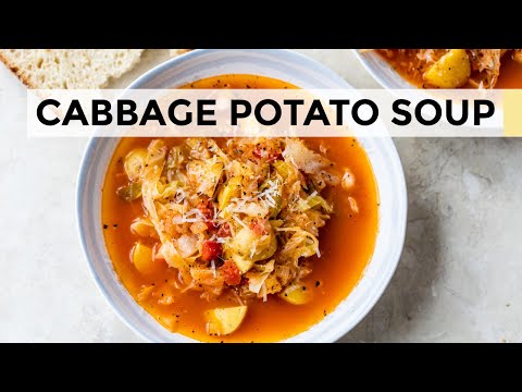 Shredded Cabbage and Potato Soup