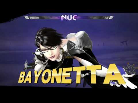 NUC16 - Shesuccme (Falcon) vs. JoJo (Bayonetta) - Pools - SSB4