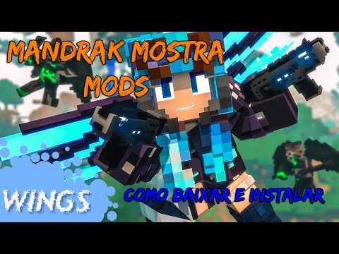 Mandrak Lives - =MINECRAFT=[TUTORIAL] Wings Mod 1.12.2!