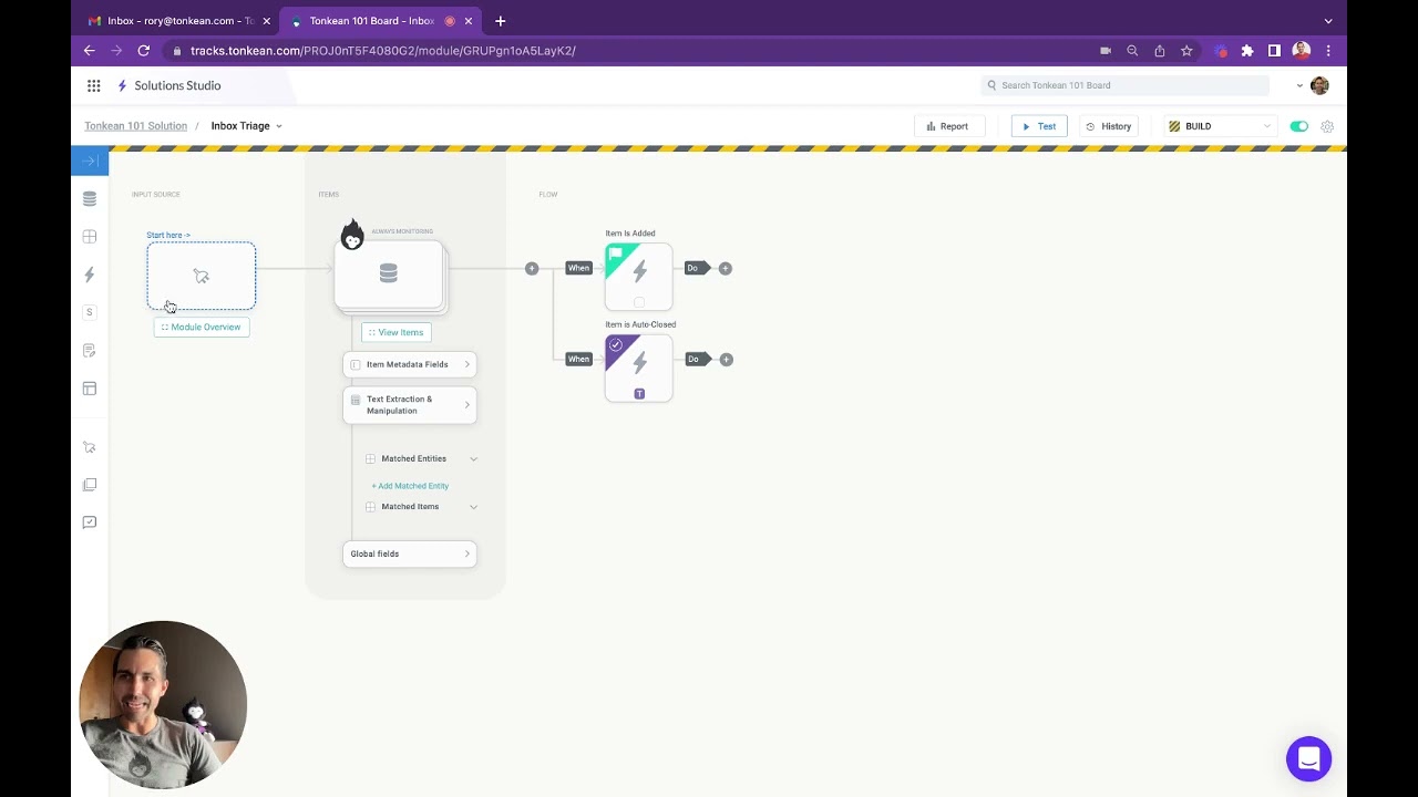 Tonkean 101 - #2 Create a Module and Monitor a Data Source