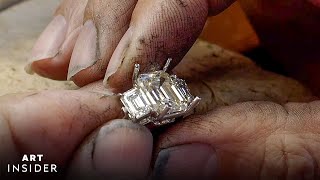 How A $250,000 7-Carat Diamond Ring Is Made | Insider Art