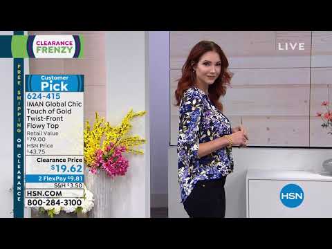 HSN | Fashion & Accessories Clearance Frenzy 05.06.2019 - 10 PM