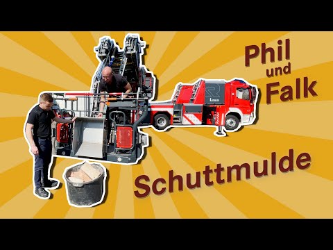 Rosenbauer Drehleitern: Frag Phil und Falk – Schuttmulde