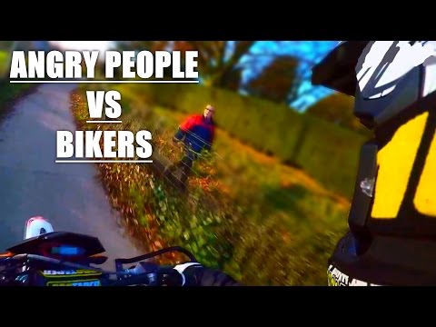 ANGRY PEOPLE vs BIKERS -- The Best Compilation [2016] #33 {World Comedy}