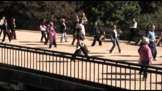 SBS Shuffle Boogie Soul Line Dance - Flash Mob at Richland College - Dallas, Texas
