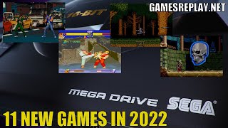 [Sega Megadrive] NEW GAMES and W.I.P.  IN 2022