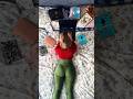 Bethfiit Studying In Green Tights