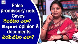 How To Win False Promissory Note Case | How To Send Documents For Export Opinion | Advocate Ramya