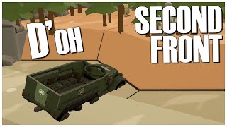 Second Front Gameplay | Hexdraw | Microprose | World War 2 Tactical Combat Wargame | PC Game
