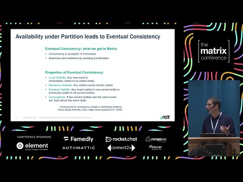 Eventually Consistent Access Control: Practical Insights on Matrix from Decentralized Systems Theory