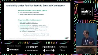 Eventually Consistent Access Control: Practical Insights on Matrix from Decentralized Systems Theory