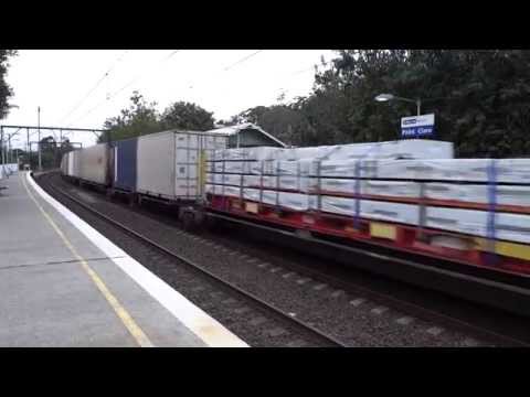 NR / NR / AN with Pacific National 7SB1 at Point Clare - 13/6/15