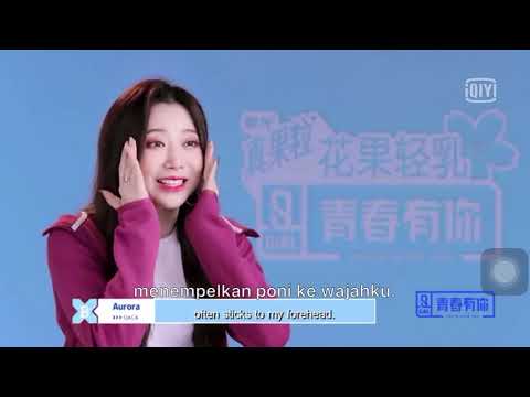 IIND ENG SUB Xin Liu and K Lu in Youth with you S2 E5 EXO   Eve dance practice 5290