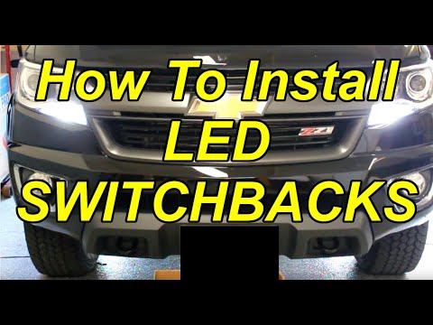 [HOW TO] Install LED Switchback DRL Bulbs on a 2015-2020 Chevy Colorado