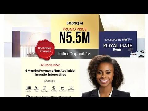 Residential Land For Sale Royal Gate Estate Ilara Close To Augustine University Epe Lagos