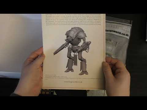 Cerastus Knight Atrapos - Unboxing (HH & WH40K)