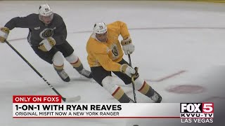 Original Misfit Ryan Reaves now a New York Ranger