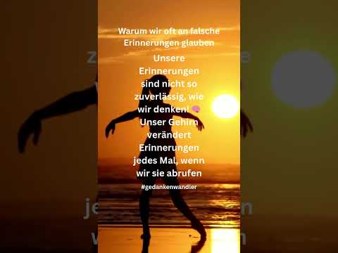 #Psychologie #Erinnerungen #Gedächtnis #MindTricks #wissen  #motivation #psychologie #mindset #liebe