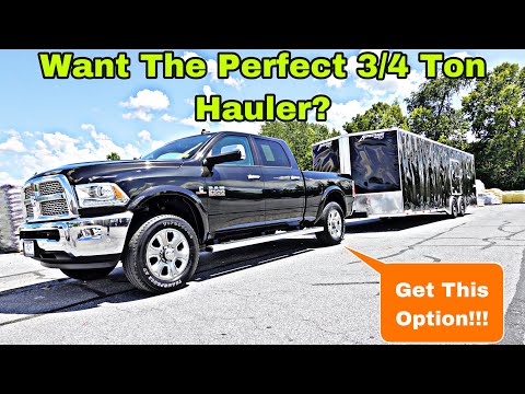 Don't Buy A RAM 2500 WITHOUT This Option || Air Suspension Tow Test Up 6% Grade || MPG Test Towing!