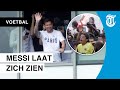 Eerste beelden stralende Lionel Messi in Parijs