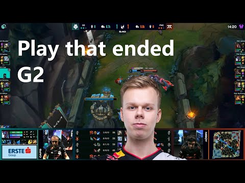 Season ending play from G2 Wunder